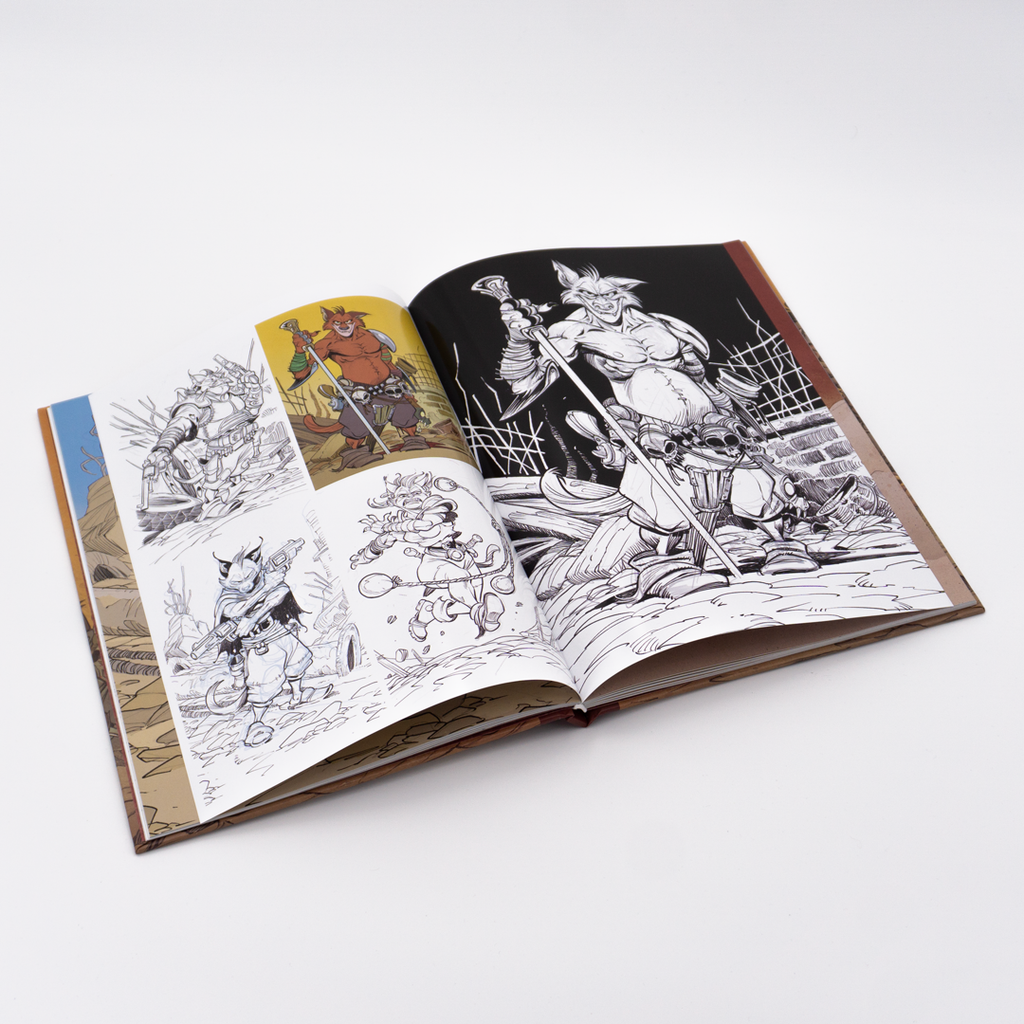 Cannibal World Artbook by Oscar Martin