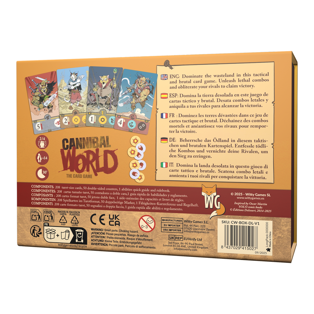 Cannibal World Deluxe Box Retail Edition