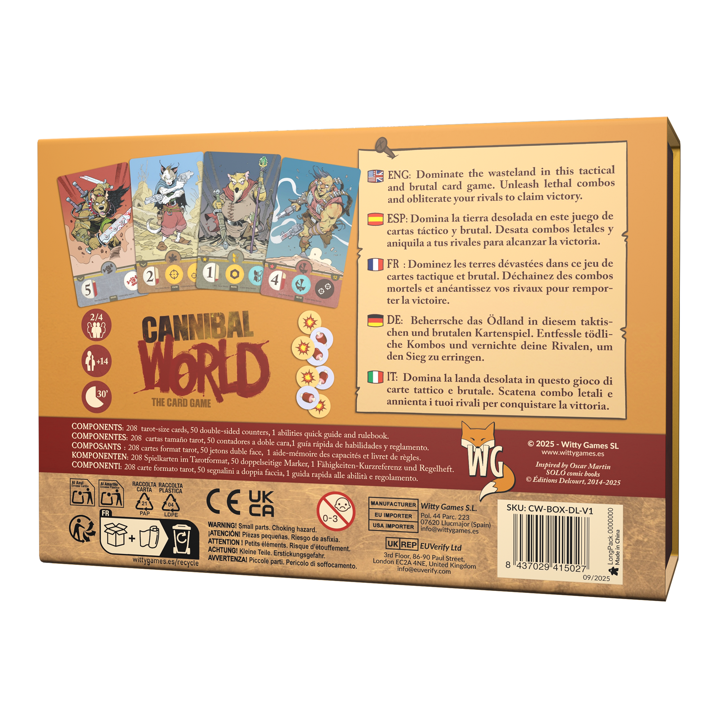 Cannibal World Deluxe Box Retail Edition