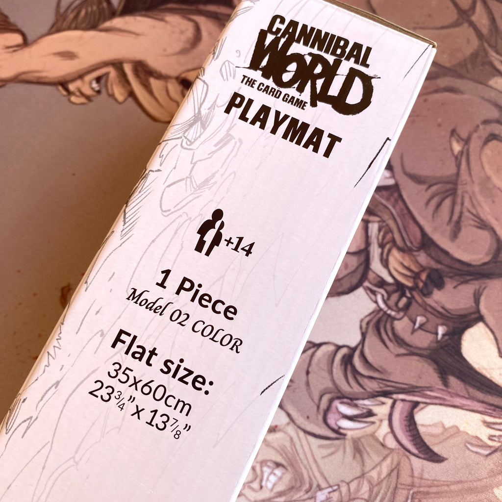 Playmat for Cannibal World Color Illustration 2