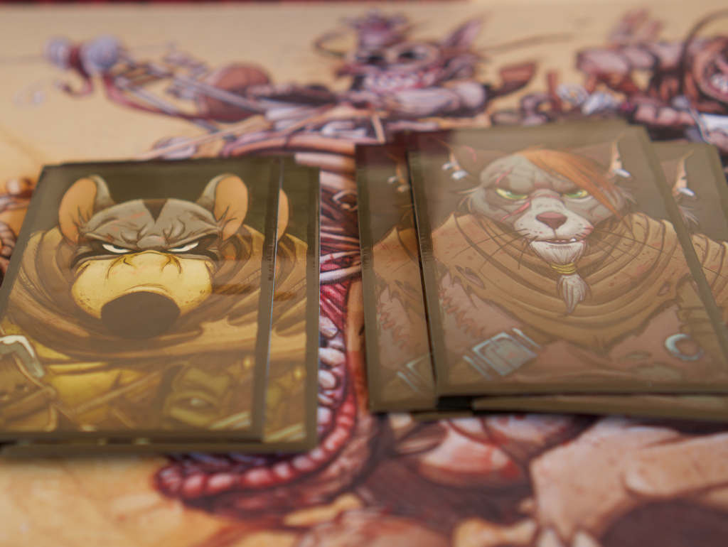 Cannibal World 150 Custom Sleeves Pack (2 packs needed to fully sleeve Core Box)