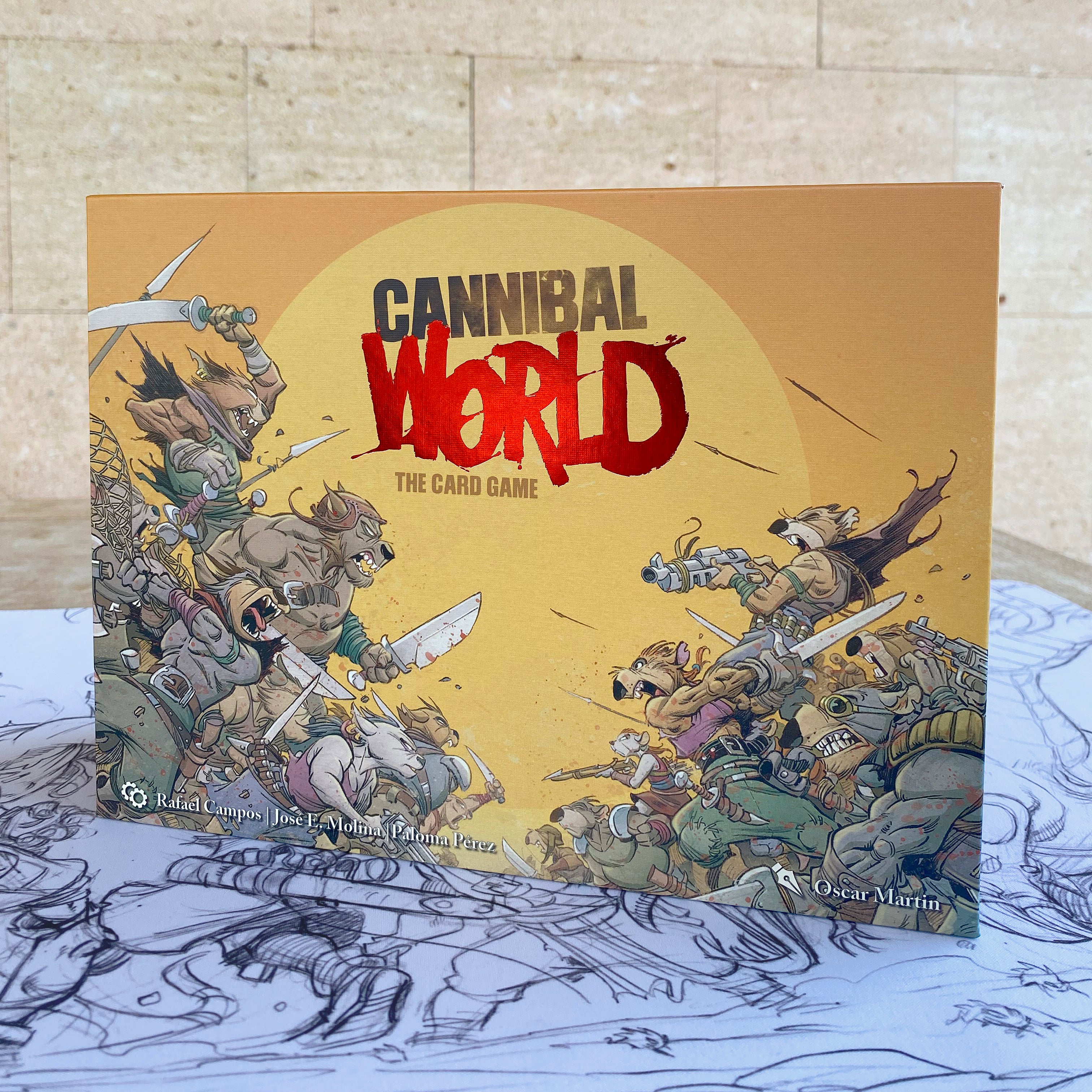 [LIMITED - KICKSTARTER EDITION] Cannibal World Deluxe Box KS Edition + Bugs & Gladiators Expansion