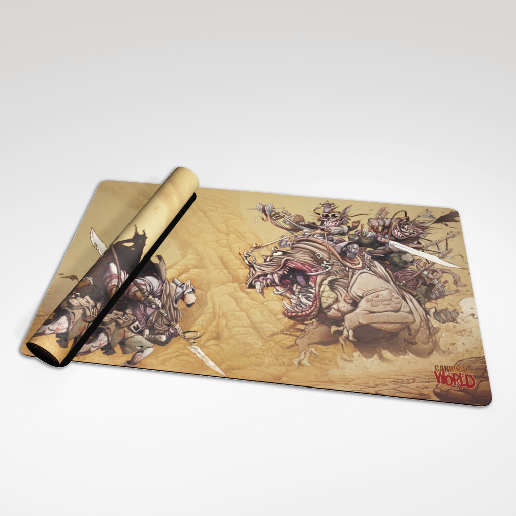 Playmat for Cannibal World Color Illustration 2