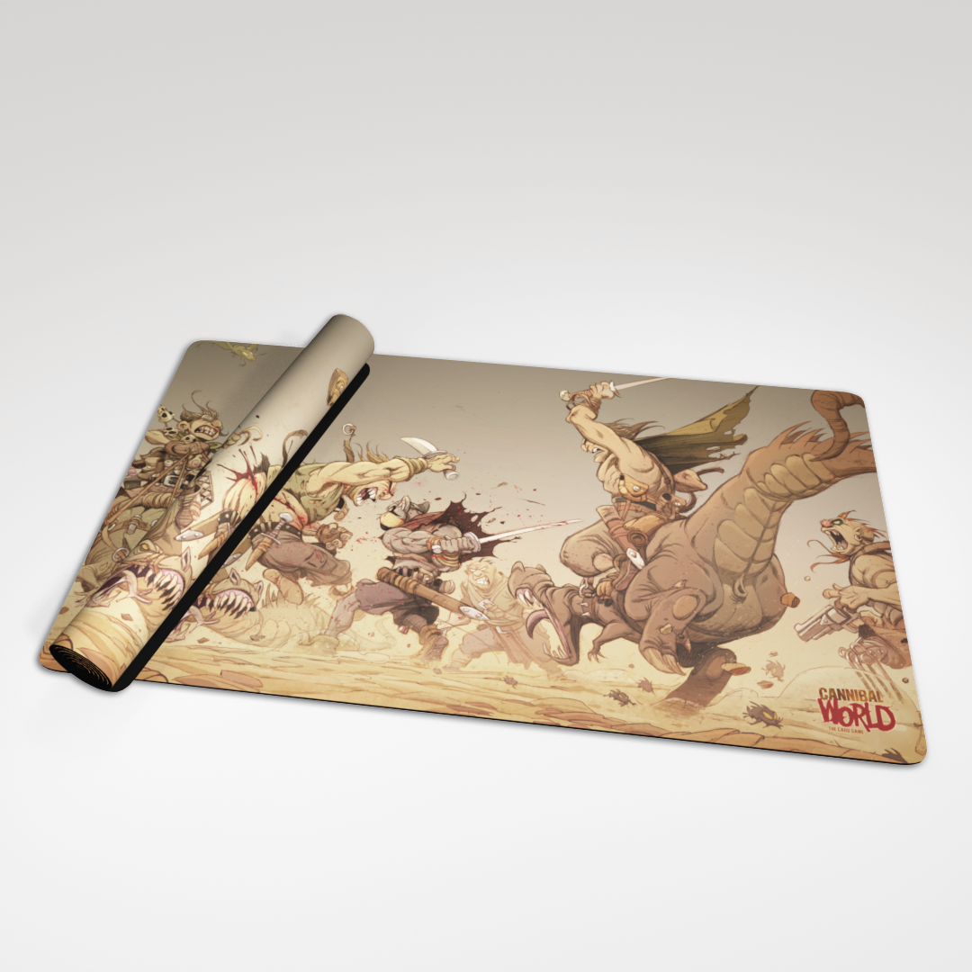 Playmat for Cannibal World Color Illustration 1